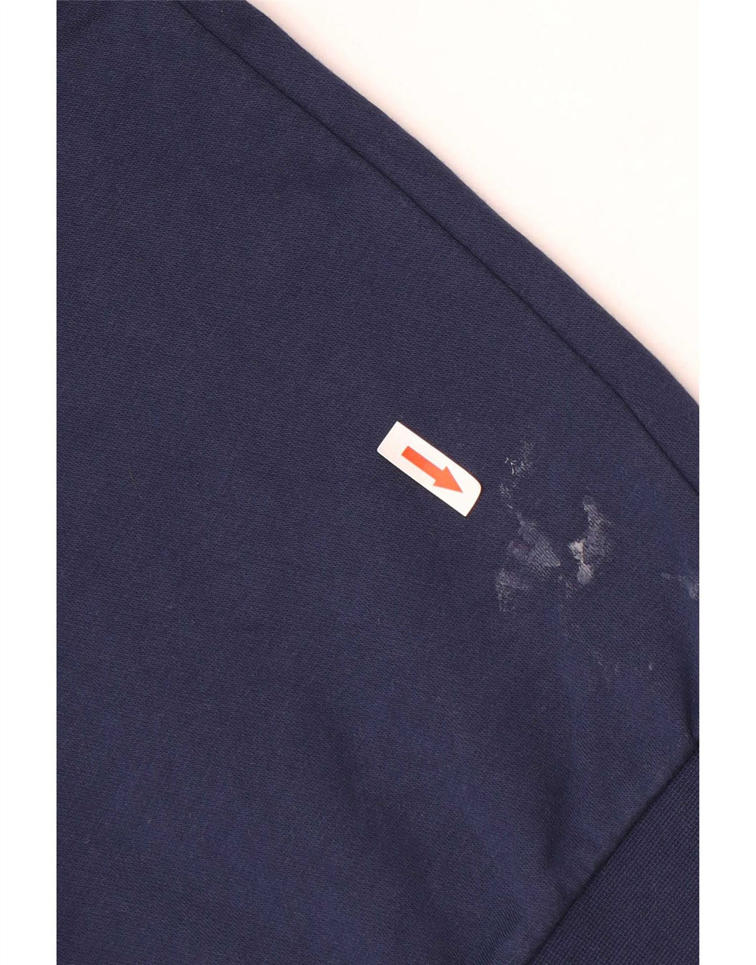 Adidas Sweat-shirt graphique pour homme en coton bleu marine Taille S