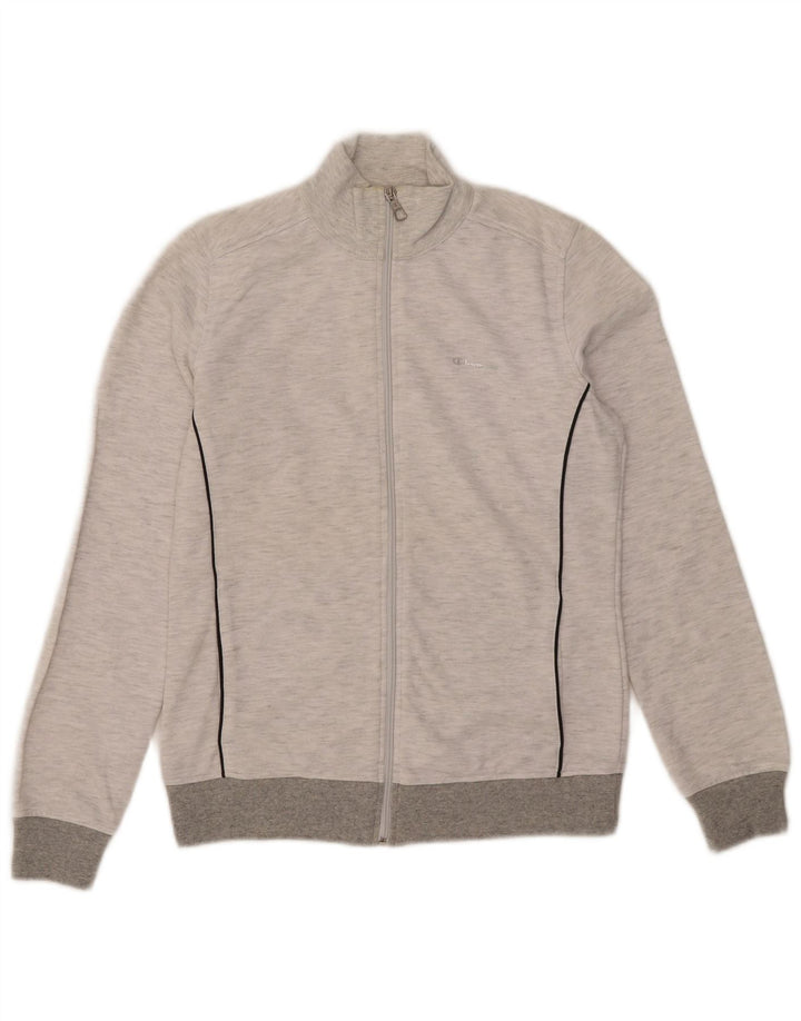 Champion Veste de survêtement Heritage Fit pour femme UK 14 Gris moyen moucheté