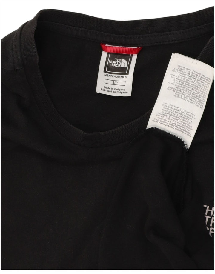 THE NORTH FACE T-Shirt Homme Haut Petit Noir Coton