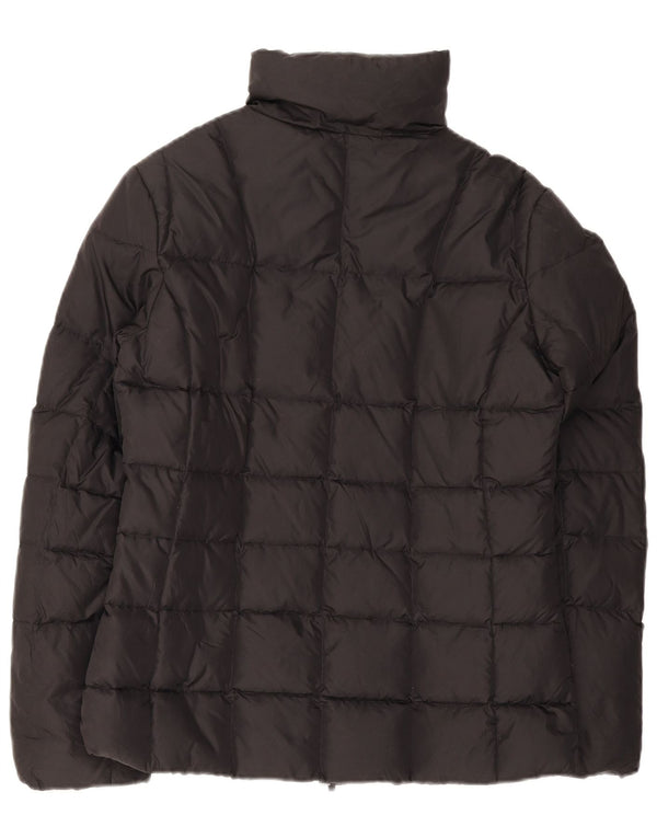 Benetton Veste matelassée pour femme UK 44 Medium Noir Nylon