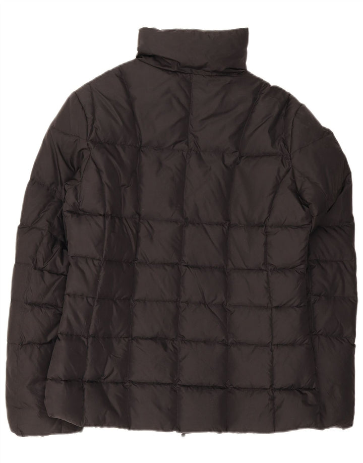 Benetton Veste matelassée pour femme UK 44 Medium Noir Nylon
