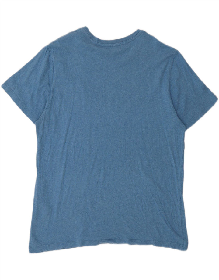 Levi's T-Shirt Graphique Homme Bleu Large Coton