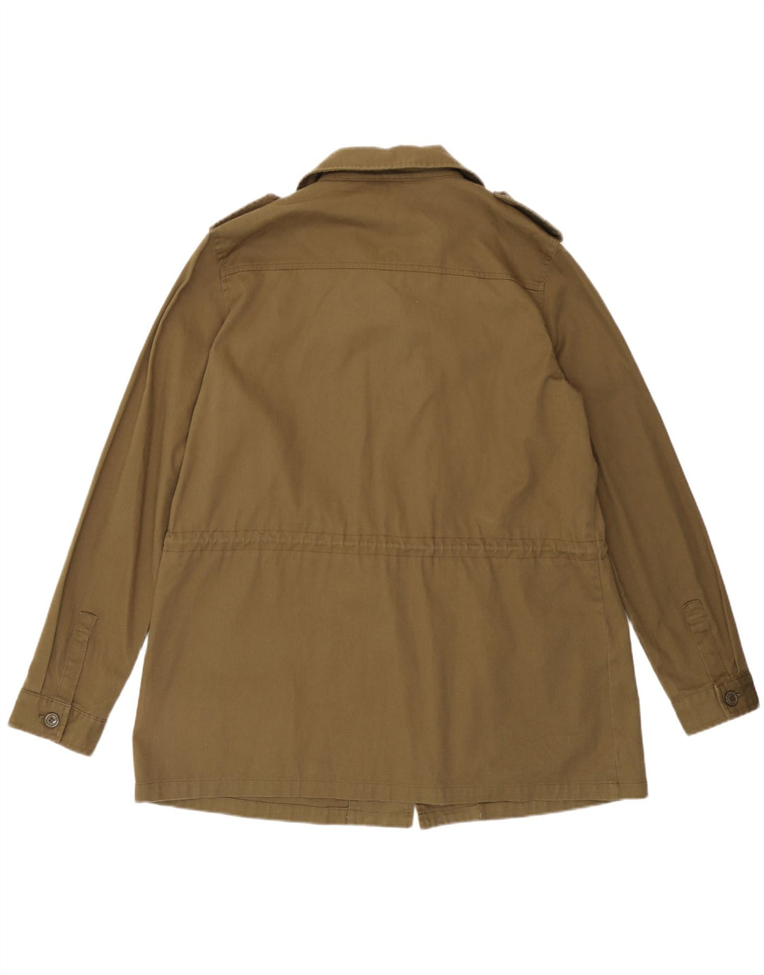 Missguided Veste Militaire Femme UK 14 Large Kaki Coton