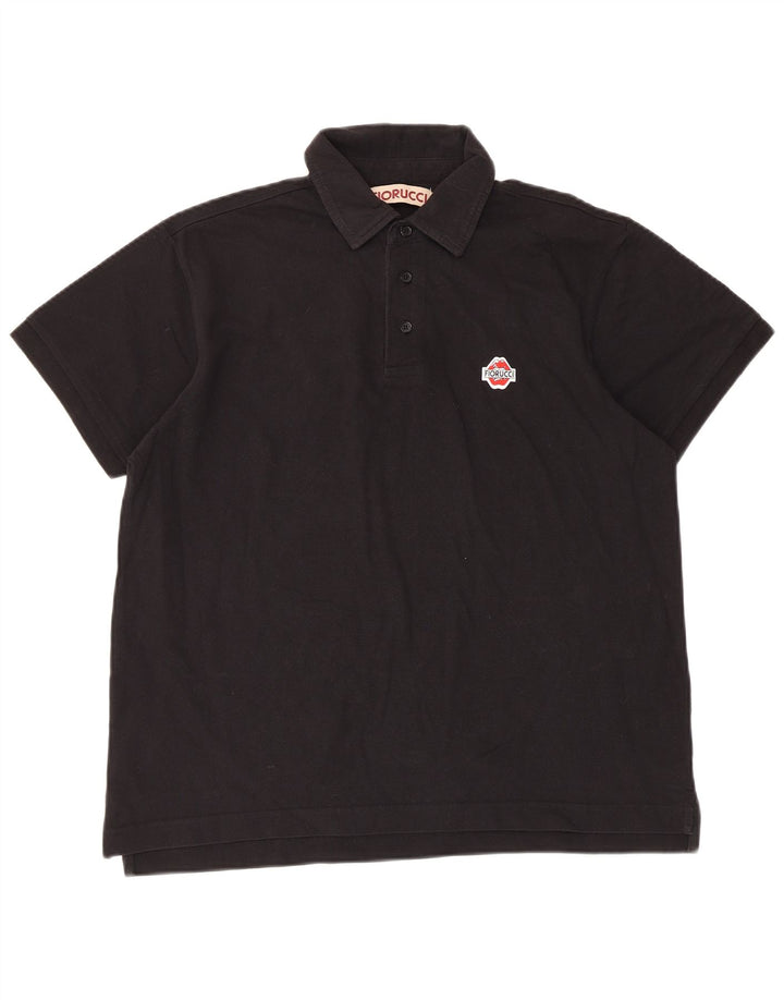 Fiorucci Polo Homme Grand Noir Coton