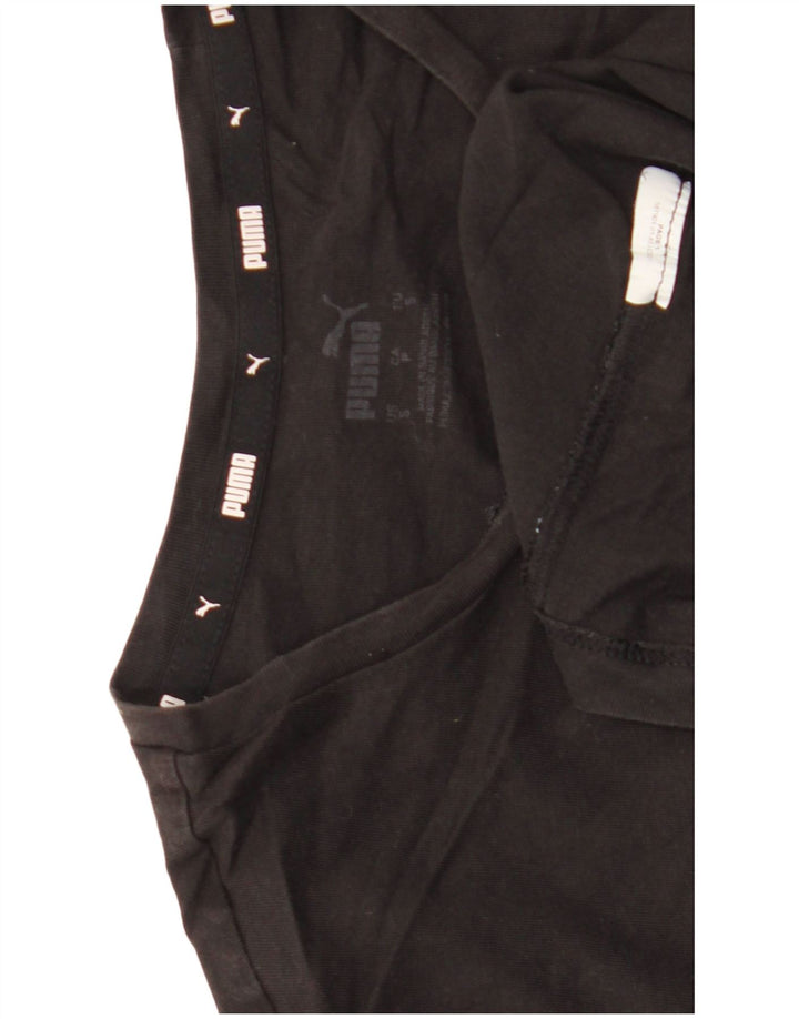 Puma T-shirt pour femme UK 10 Small Noir