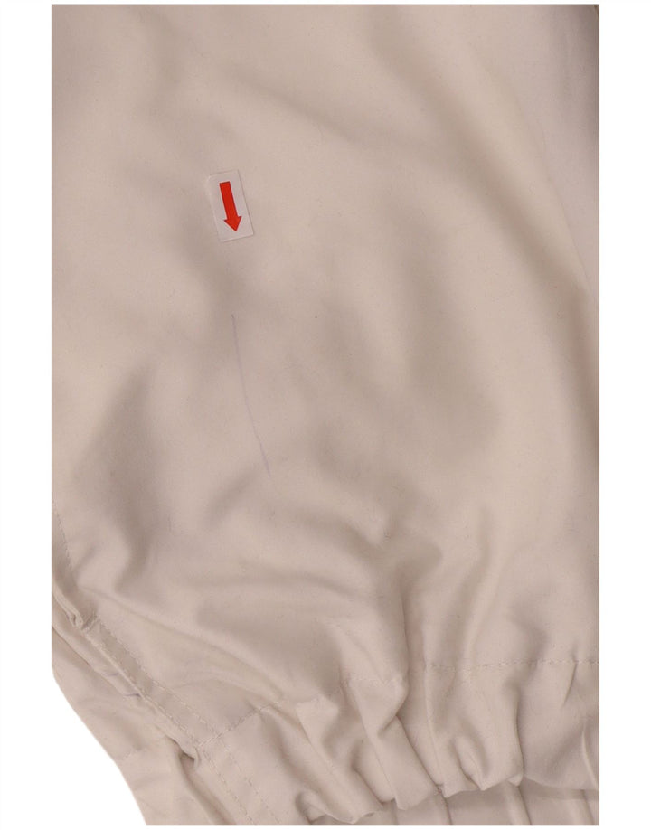Fila Veste de survêtement pour homme Large en polyester color block blanc cassé