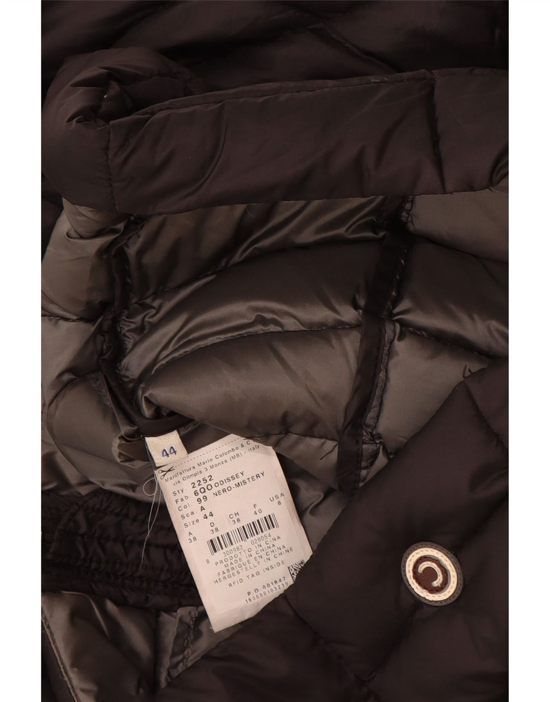 COLMAR Doudoune À Capuche Femme IT 44 Medium Noir Polyamide