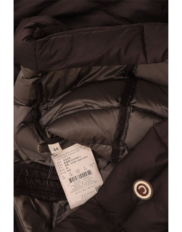 COLMAR Doudoune À Capuche Femme IT 44 Medium Noir Polyamide