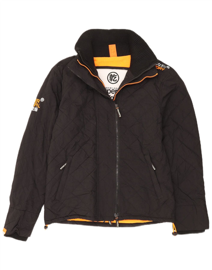 Superdry Veste coupe-vent The Windcheater pour femme UK 16 Large Noir