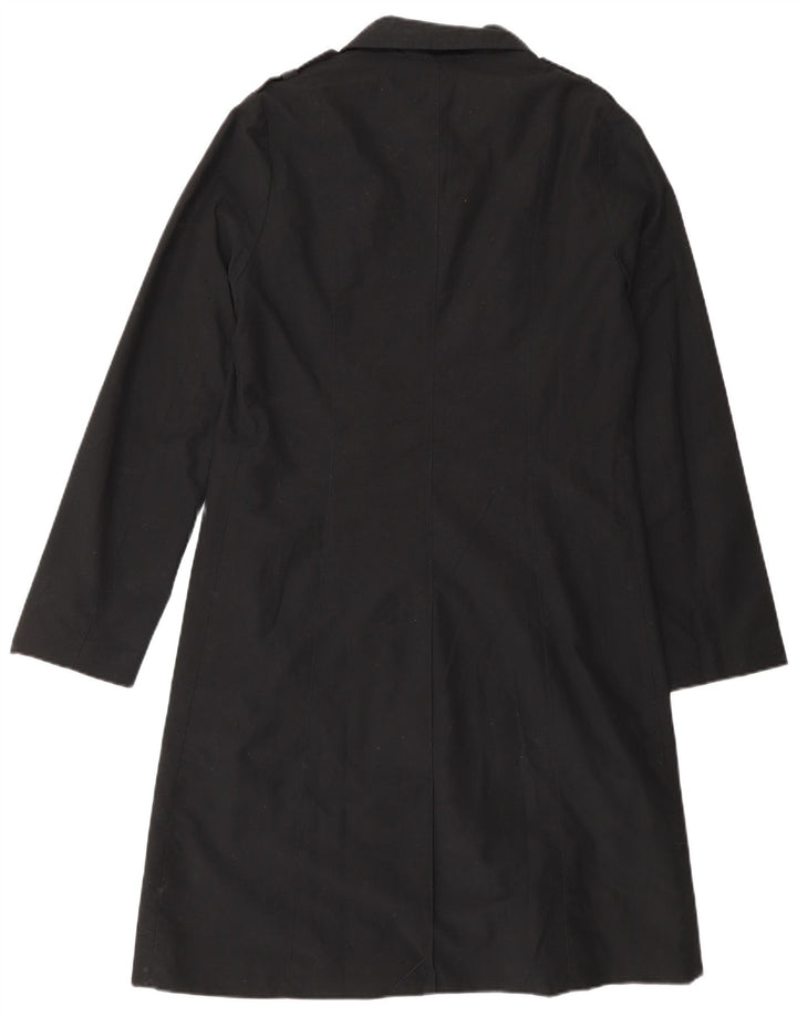 Naf Naf Pardessus militaire pour femme UK 12 Medium Noir Polyester