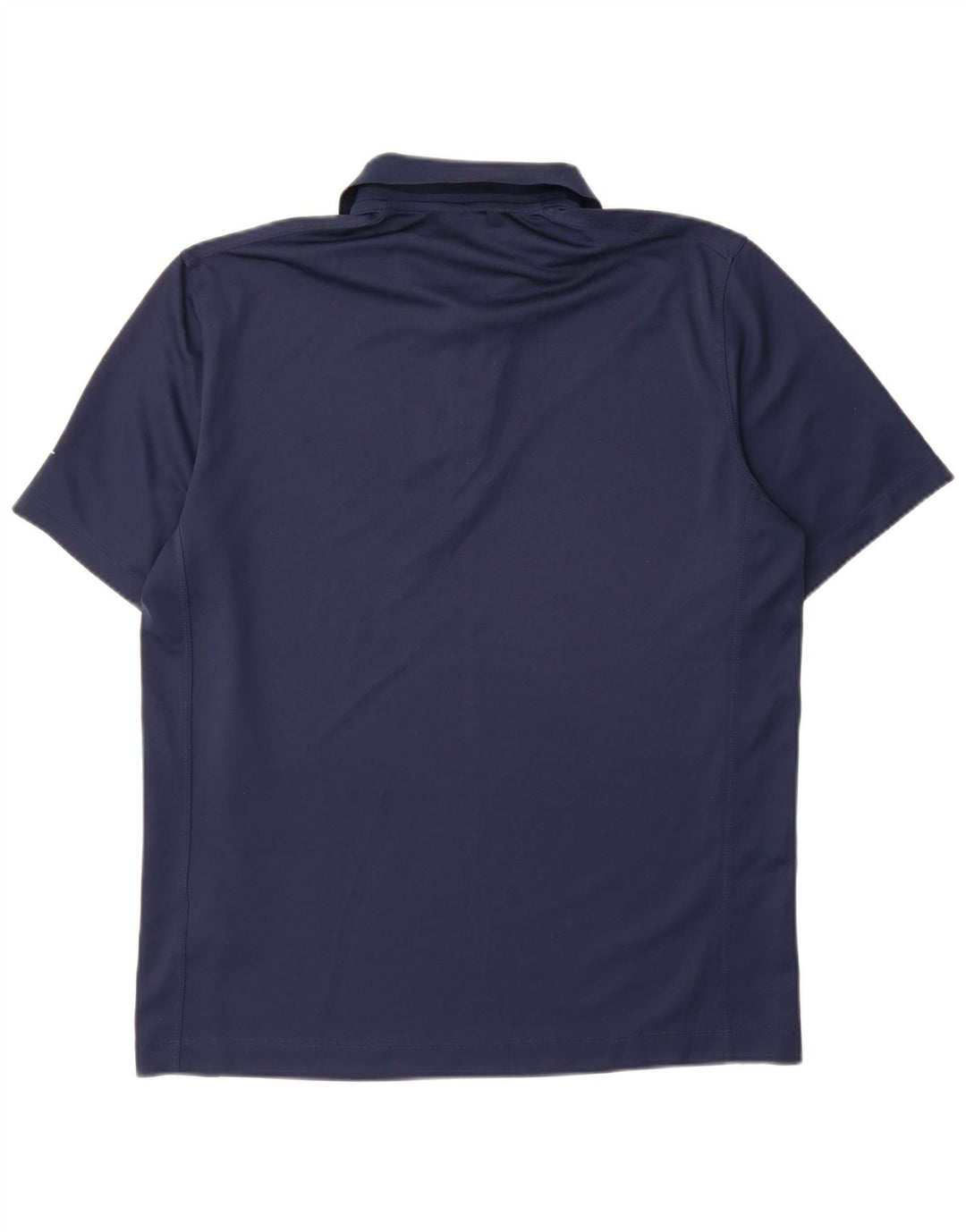 Nike Polo Dri Fit pour homme en polyester bleu marine Taille L