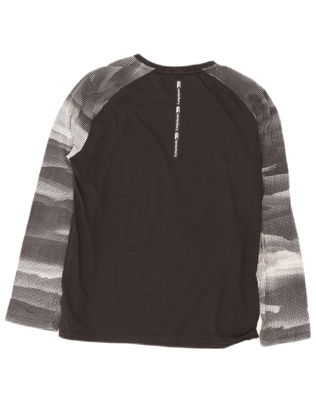 Canterbury Haut coupe classique à manches longues pour garçon 11-12 ans Noir Tie Dye