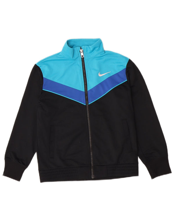 Veste de survêtement Nike pour garçon 10-11 ans Noir moyen colour block