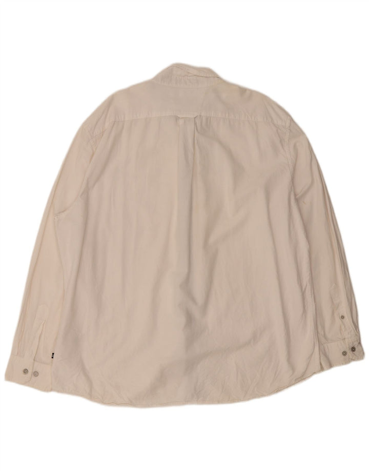 Nautica Chemise coupe classique pour homme 2XL en coton blanc