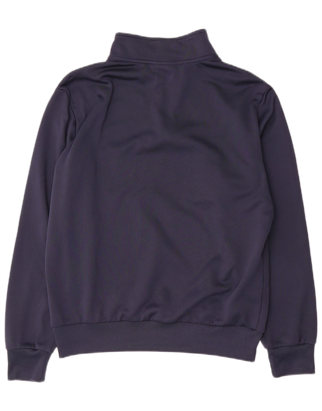 Lotto Sweat-shirt graphique à col zippé pour homme Bleu marine moyen Polyester
