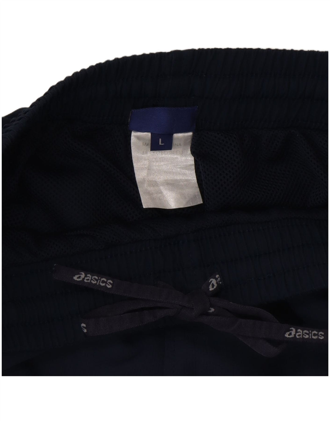 Asics Short de Sport Homme Grand Bleu Marine Polyester