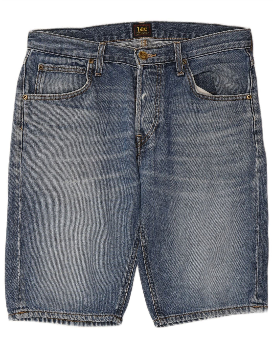 Lee Short en jean court 5 poches pour homme W31 en coton bleu moyen
