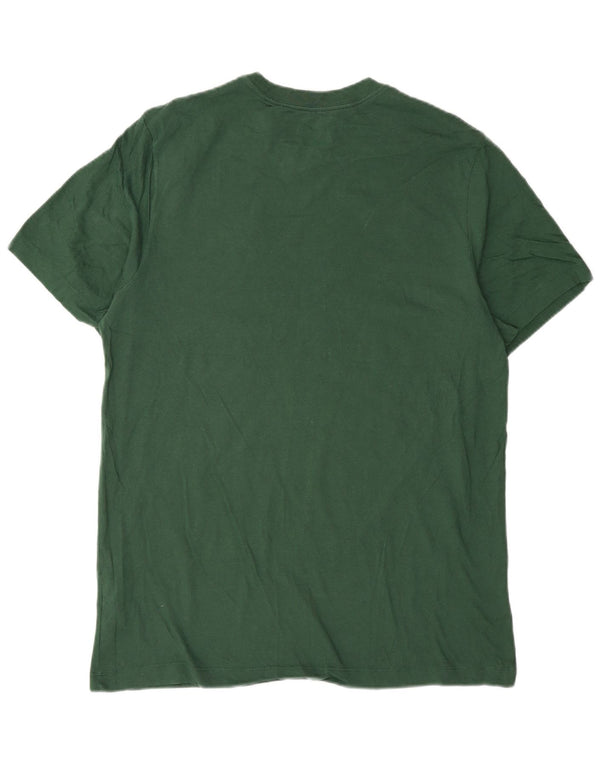 Nike T-Shirt Homme Vert Moyen Coton