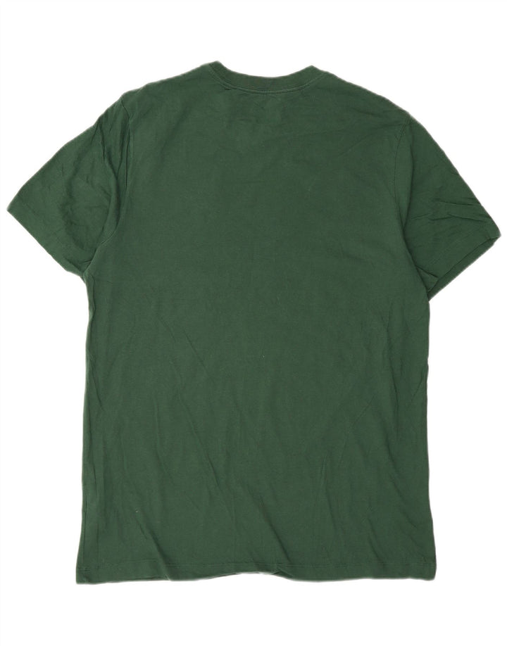 Nike T-Shirt Homme Vert Moyen Coton