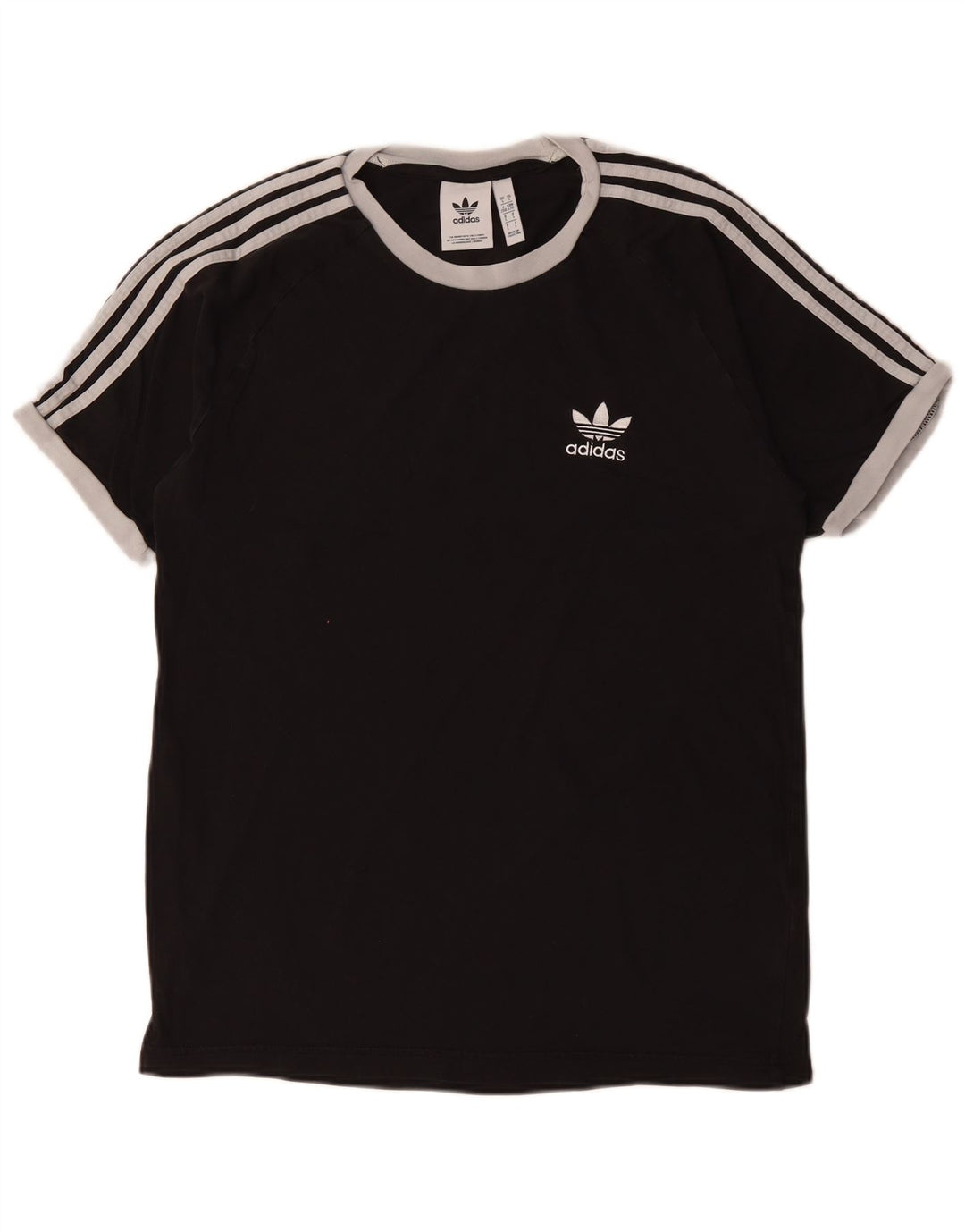 ADIDAS T-Shirt Homme Haut Large Noir Coton