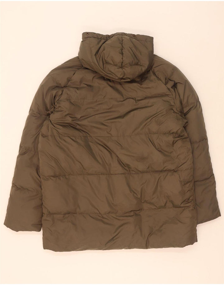 Belfe Veste matelassée à capuche pour homme UK 44 2XL Kaki Polyamide
