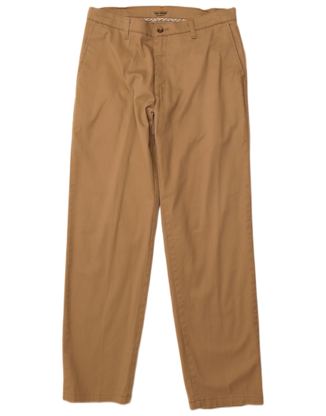 Lee Pantalon chino coupe décontractée pour homme W33 L34 Coton beige