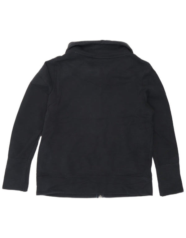 Puma Veste de survêtement pour femme UK 14 Large Noir Coton