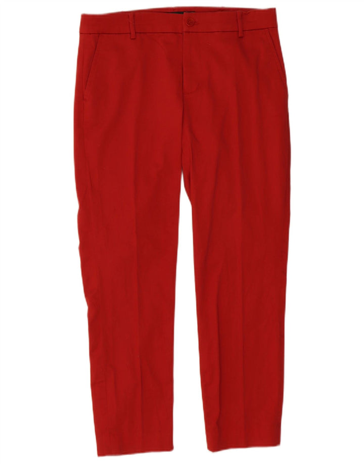 RALPH LAUREN Pantalon Chino Slim Femme US 6 Medium W32 L26 Coton Rouge