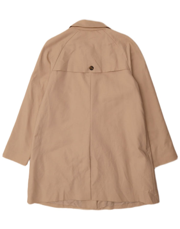 John Lewis Trench Coat Femme UK 10 Petit Coton Beige