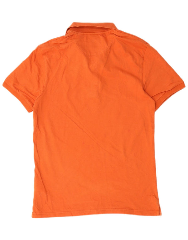 Lyle & Scott Polo Homme Petit Orange Coton