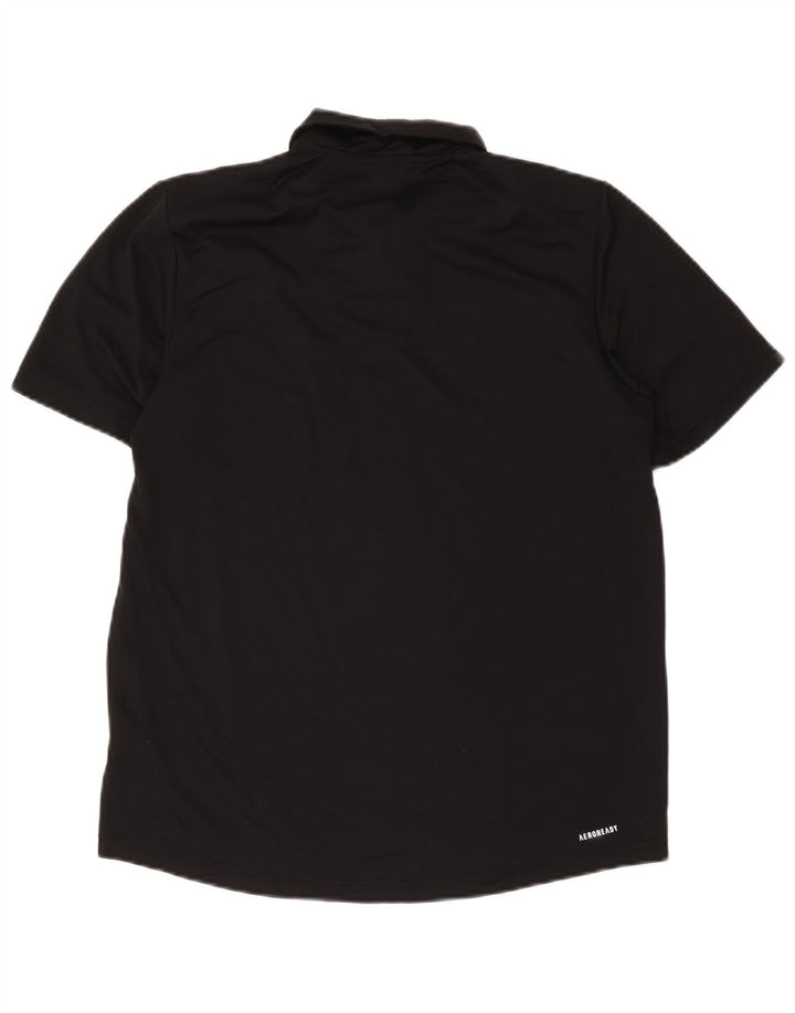 Adidas Polo Aeroready Homme Noir Moyen Polyester