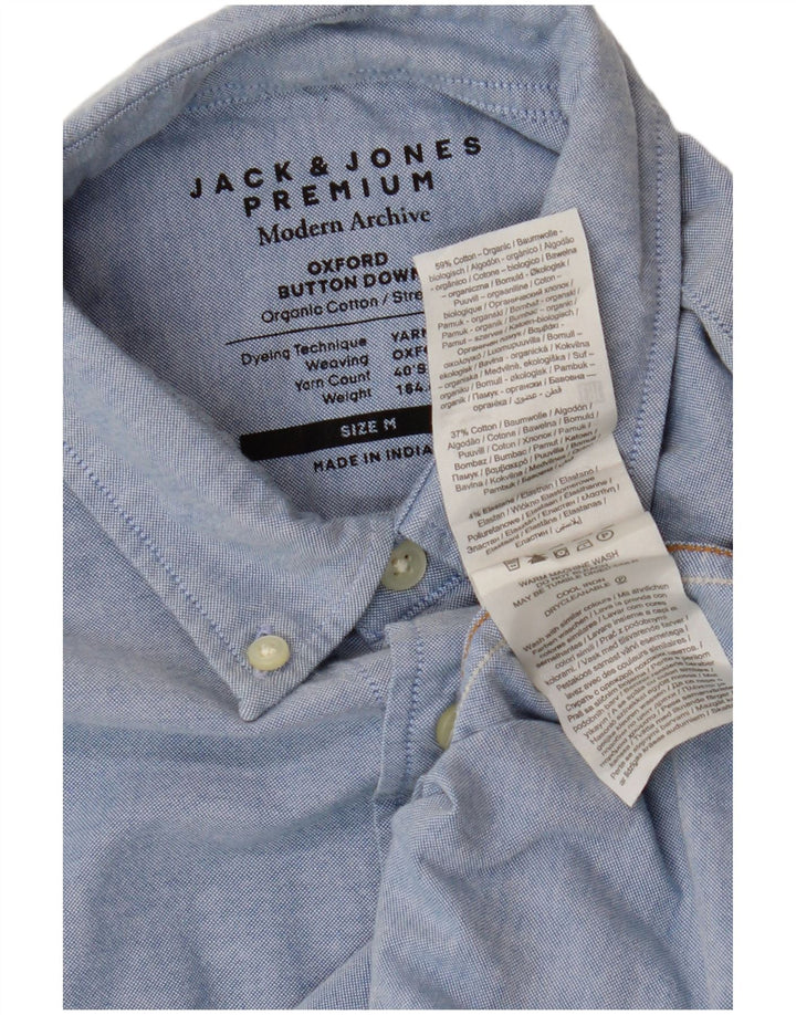 Jack & Jones Chemise Homme Bleu Moyen Coton