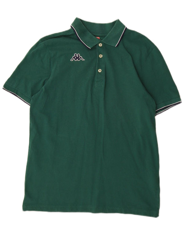 Kappa Polo Homme Grand Vert Coton