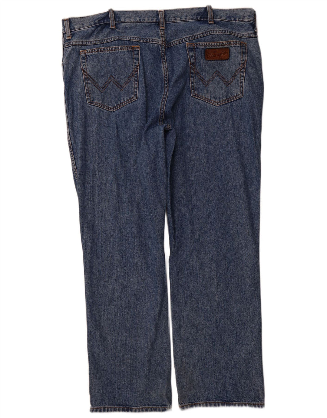 WRANGLER Jean Droit Texas Homme W42 L30 Bleu Coton