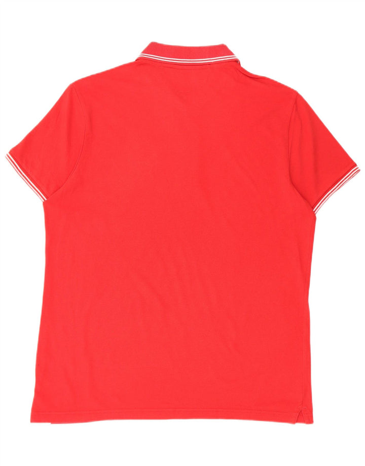 CHAMPION Polo Easy Fit Homme Rouge Moyen