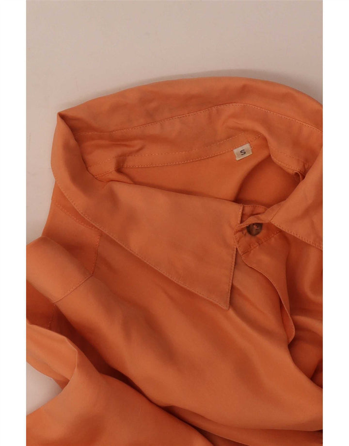 Chemise Homme Vintage Petite Soie Orange