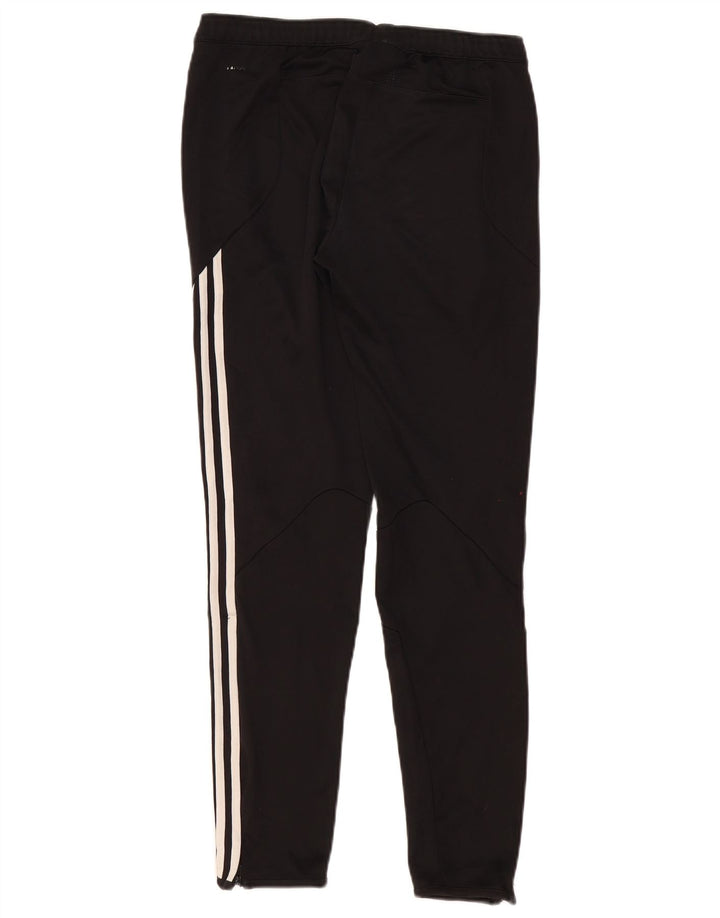 Adidas Pantalon de survêtement graphique pour femme UK 12/14 Noir moyen Polyester