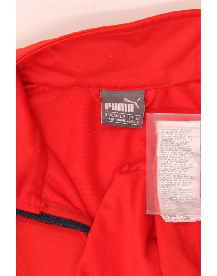 Puma Veste de survêtement pour homme Petit Rouge Polyester