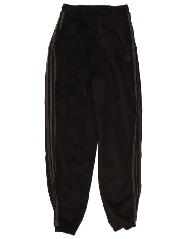 Adidas Pantalon de survêtement pour femme Joggers UK 8 Small Noir Polyester
