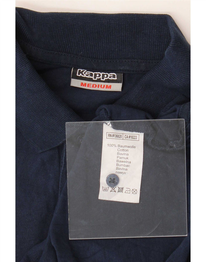 Kappa Polo Homme Bleu Marine Moyen Coton