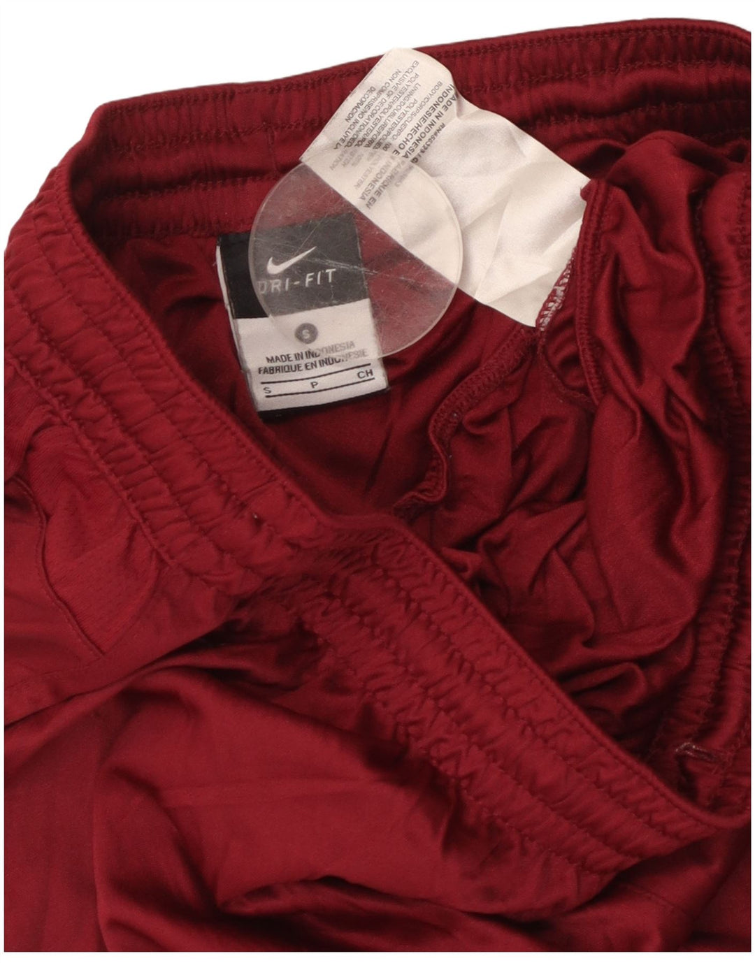 NIKE Short de sport Dri Fit pour femme UK 10 Petit Marron Polyester