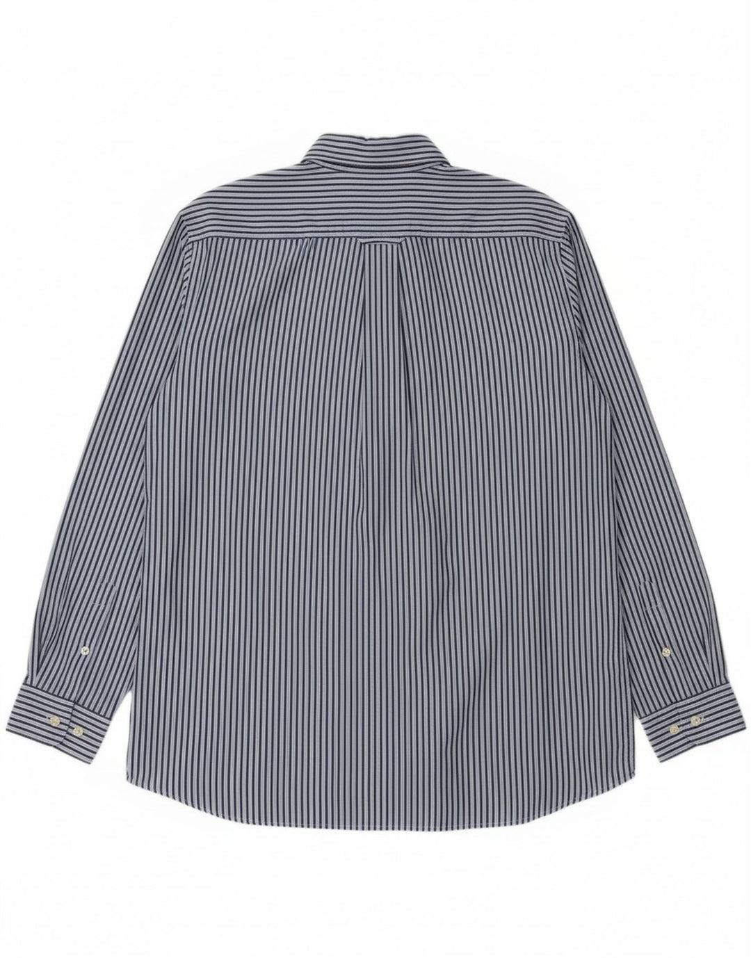 Gant Chemise Regular Fit Homme Bleu Moyen En Coton À Fines Rayures