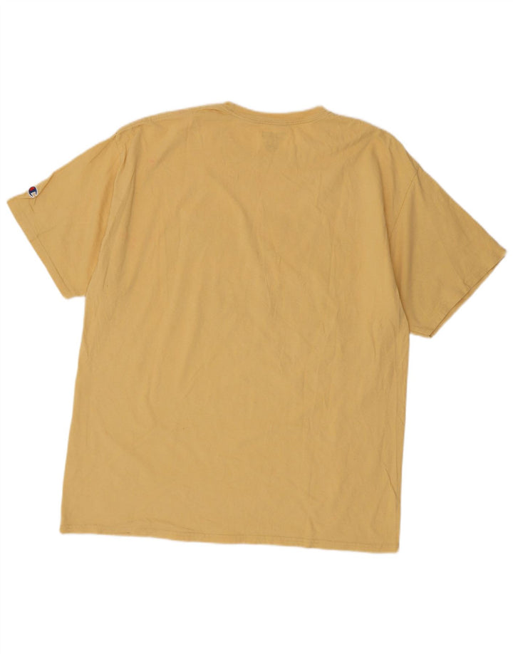 Champion T-Shirt Graphique Homme XL Jaune