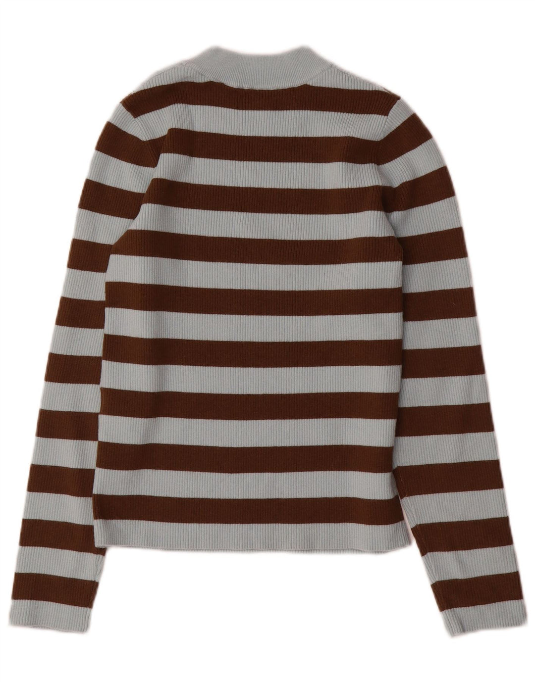 Levi's Pull Ras du Cou Femme UK 12 Acrylique Rayé Bleu Moyen