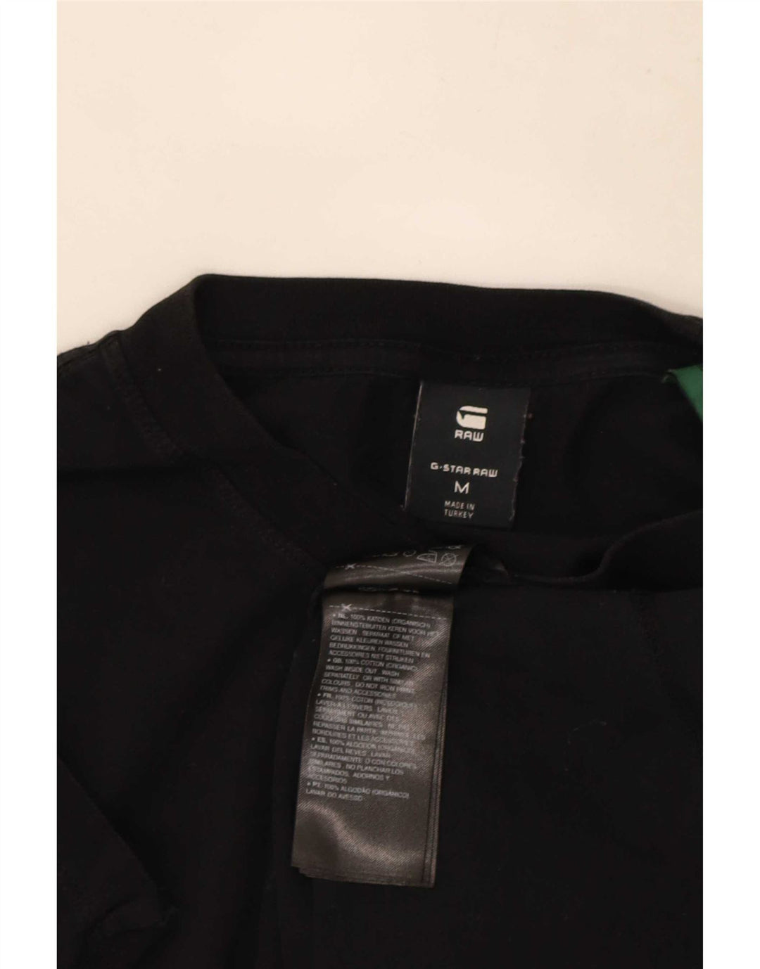G-Star T-Shirt Graphique Homme Noir Moyen Coton