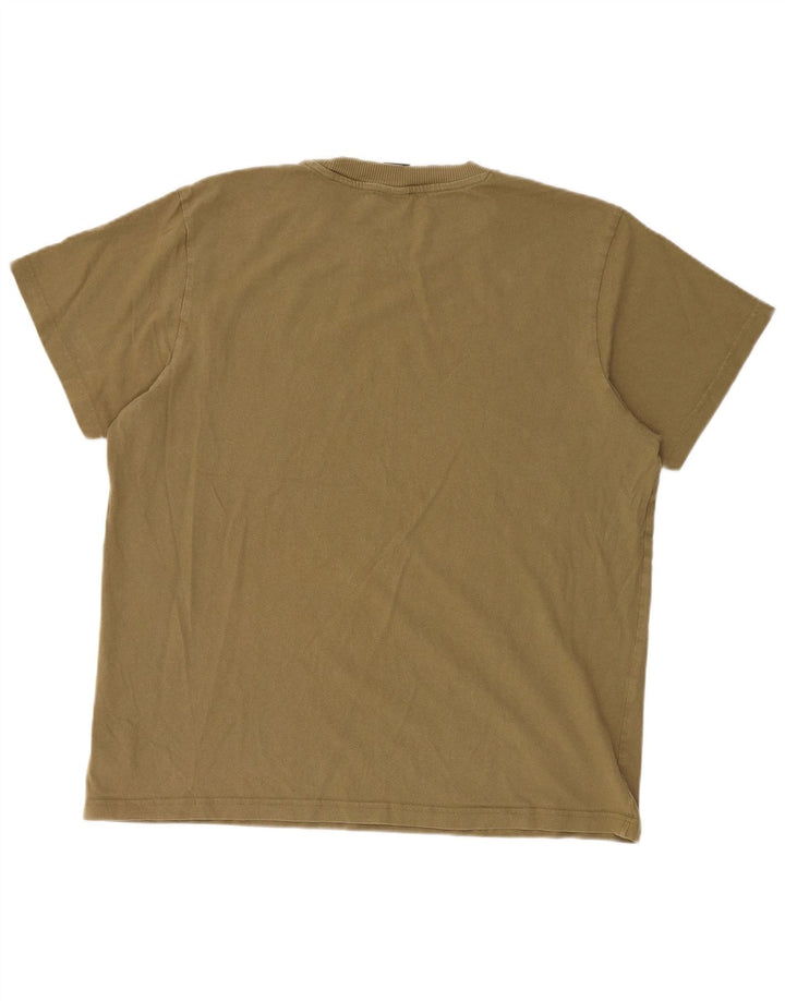 G-Star Homme T-Shirt Top Large Kaki Coton