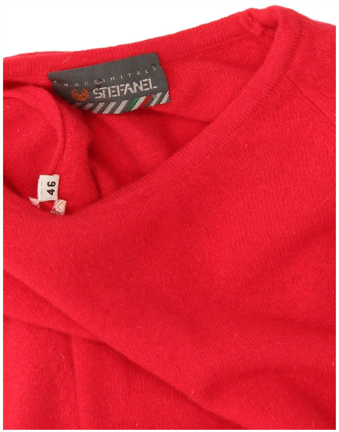 Stefanel Pull ras du cou pour femme IT 46 Large Rose