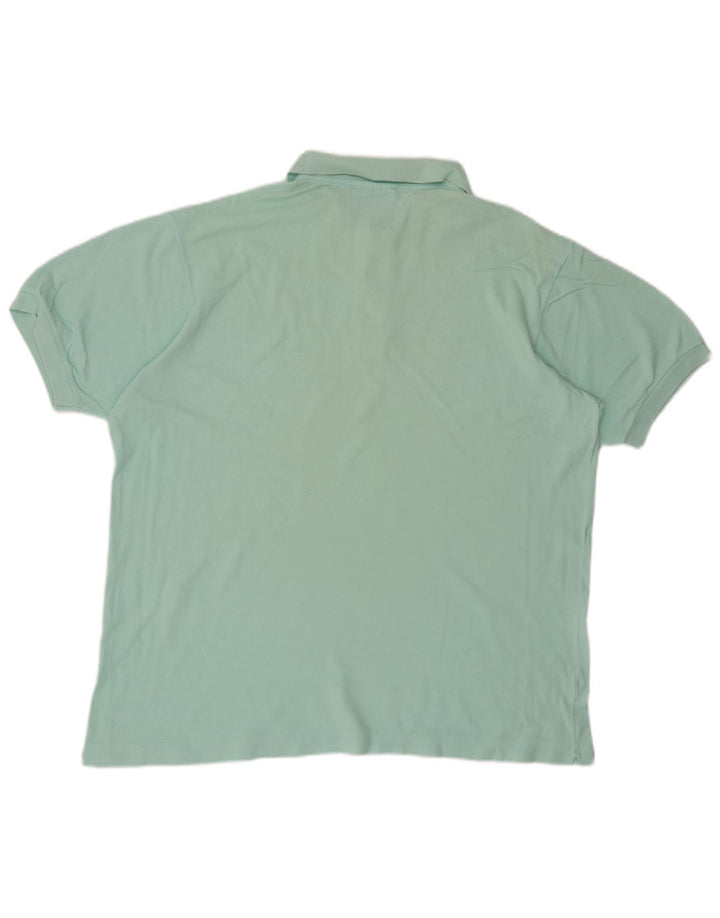 LACOSTE Polo Homme Taille 6 XL Coton Turquoise