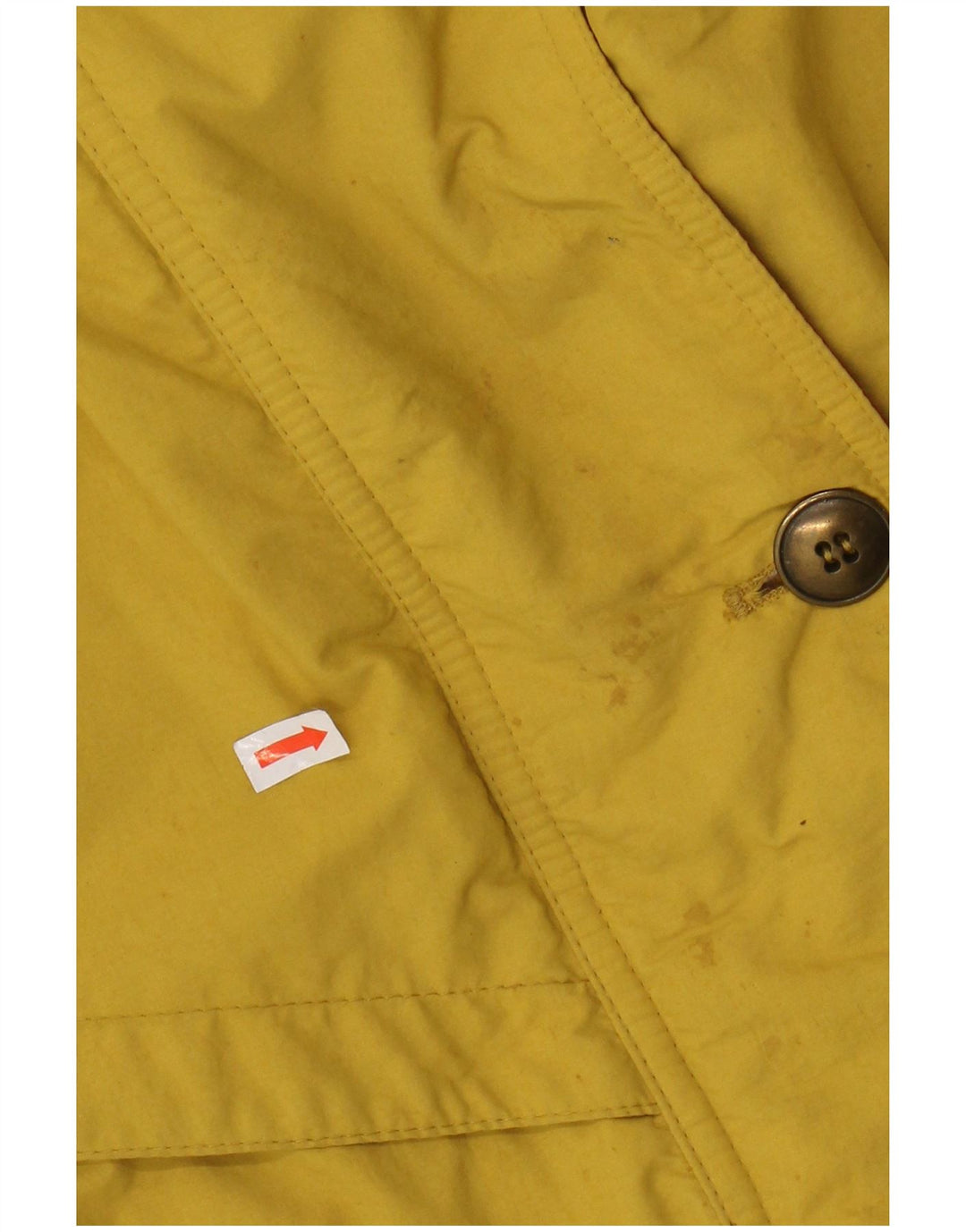 C & A Veste de Pluie Homme UK 18 XL Nylon Jaune