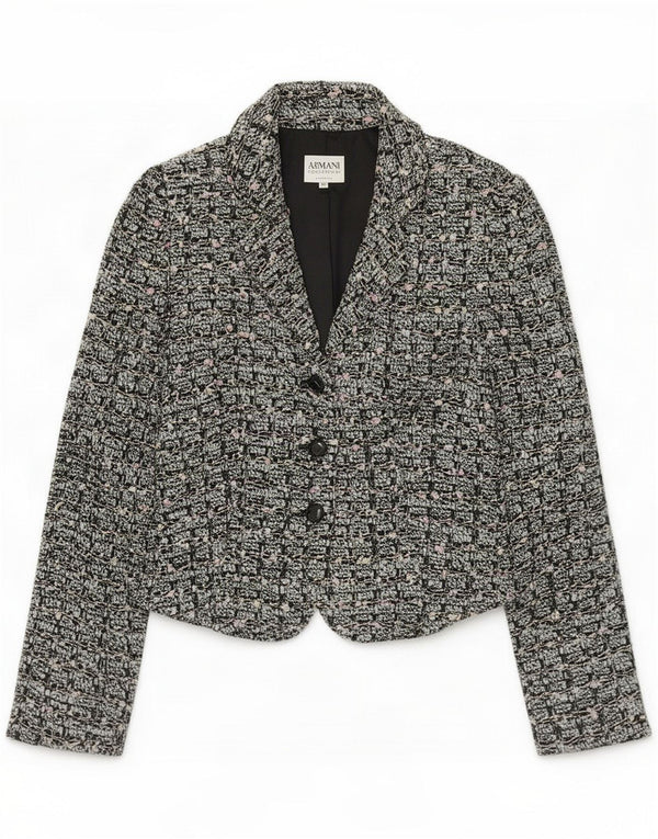 Armani Collezioni Veste Blazer Femme IT 44 Medium Multicolore Flecked